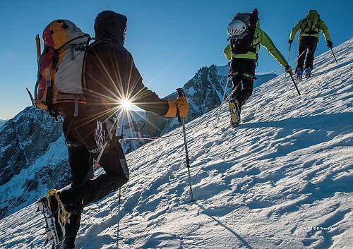 Equipo para subir un seismil